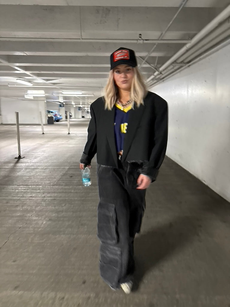 Detention Baby Cropped Blazer