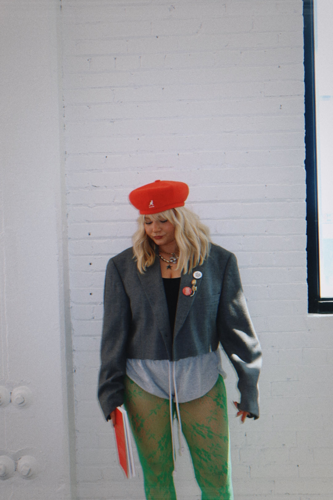 Exchange Student Cropped Blazer