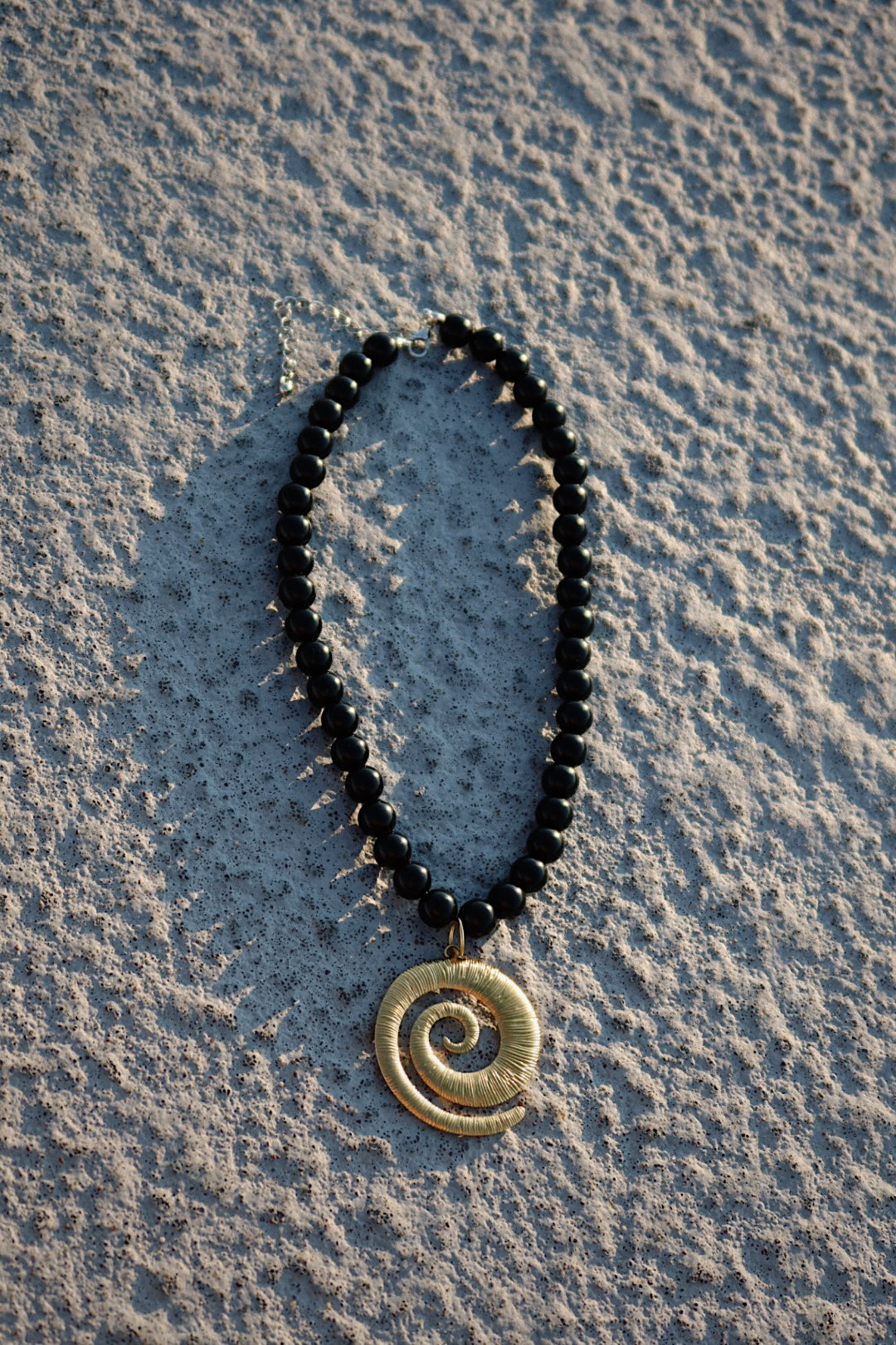 In My Head Spiral Necklace