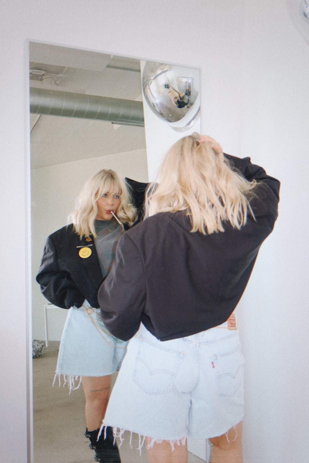 Detention Baby Cropped Blazer