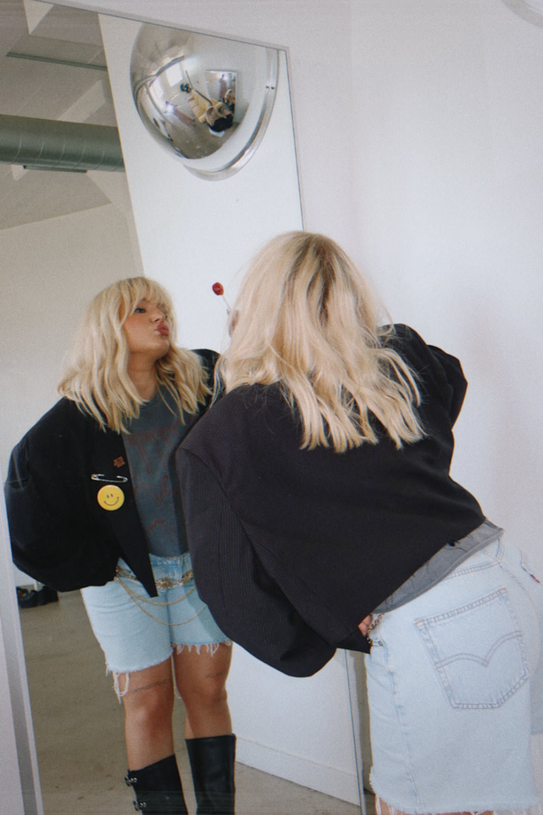 Detention Baby Cropped Blazer
