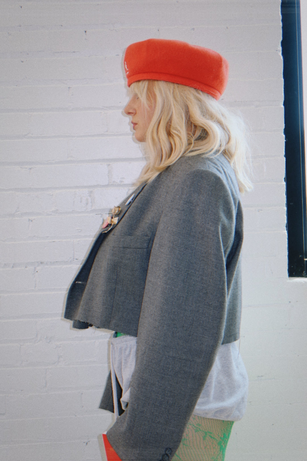 Exchange Student Cropped Blazer
