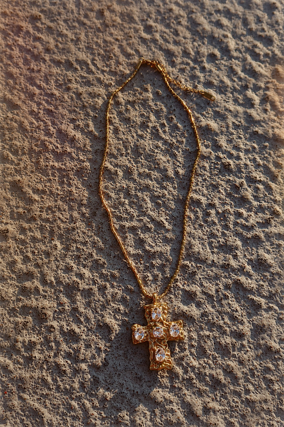 Cathedral Cross Necklace