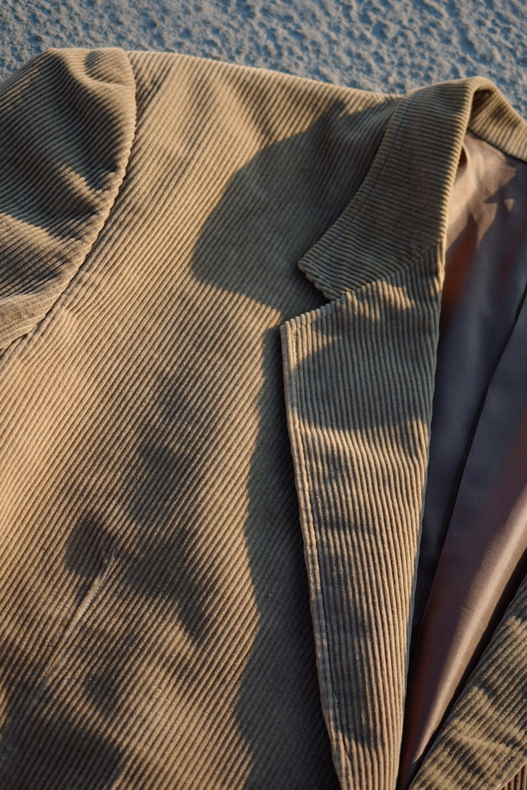Desert Nights Corduroy Cropped Blazer