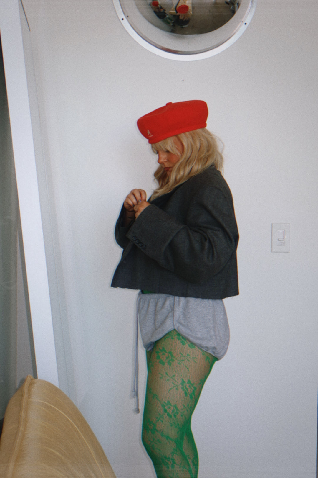 Exchange Student Cropped Blazer