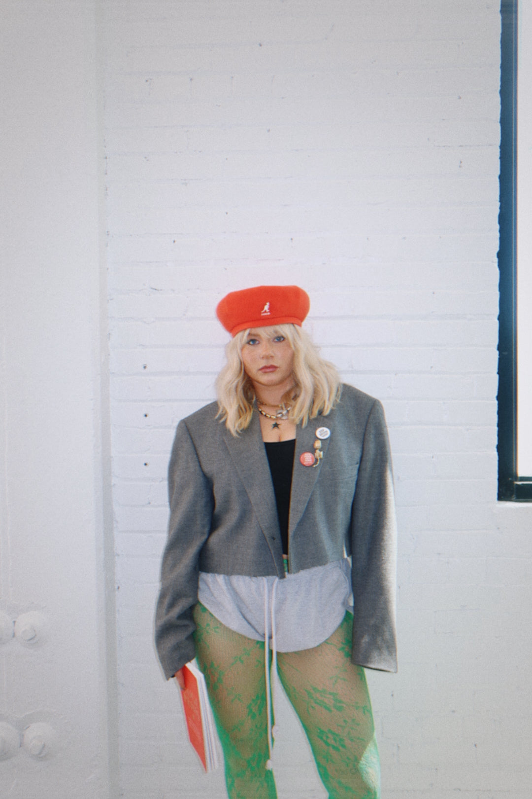 Exchange Student Cropped Blazer