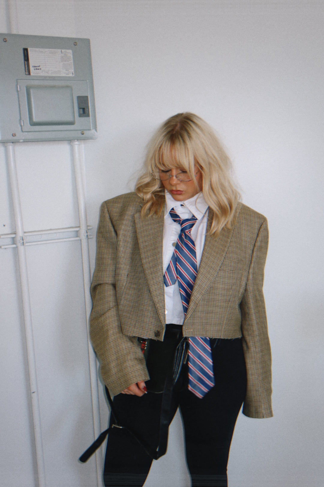 Dean's List Dropout Cropped Blazer