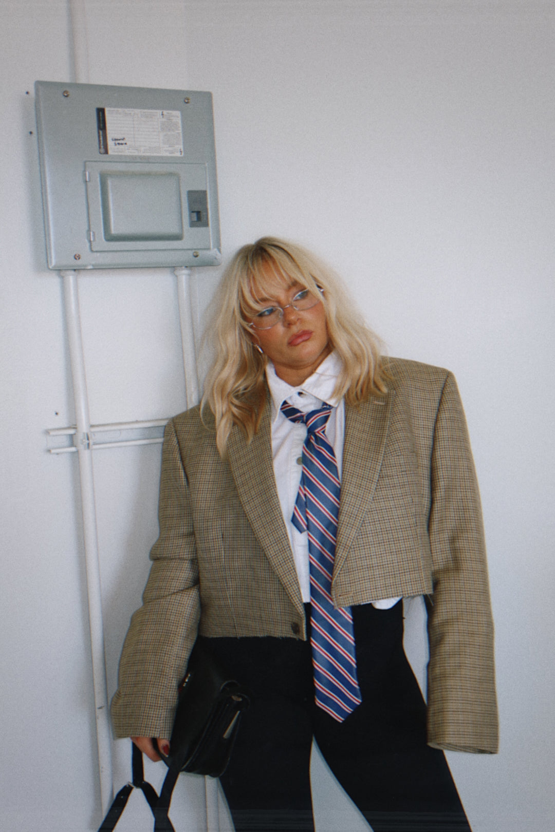 Dean's List Dropout Cropped Blazer