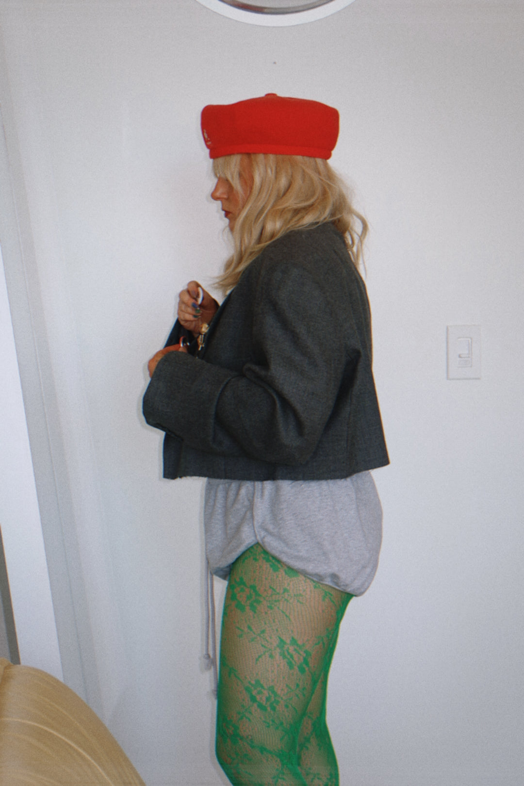 Exchange Student Cropped Blazer