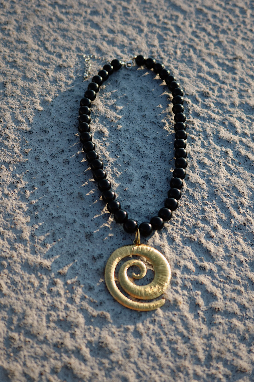 In My Head Spiral Necklace