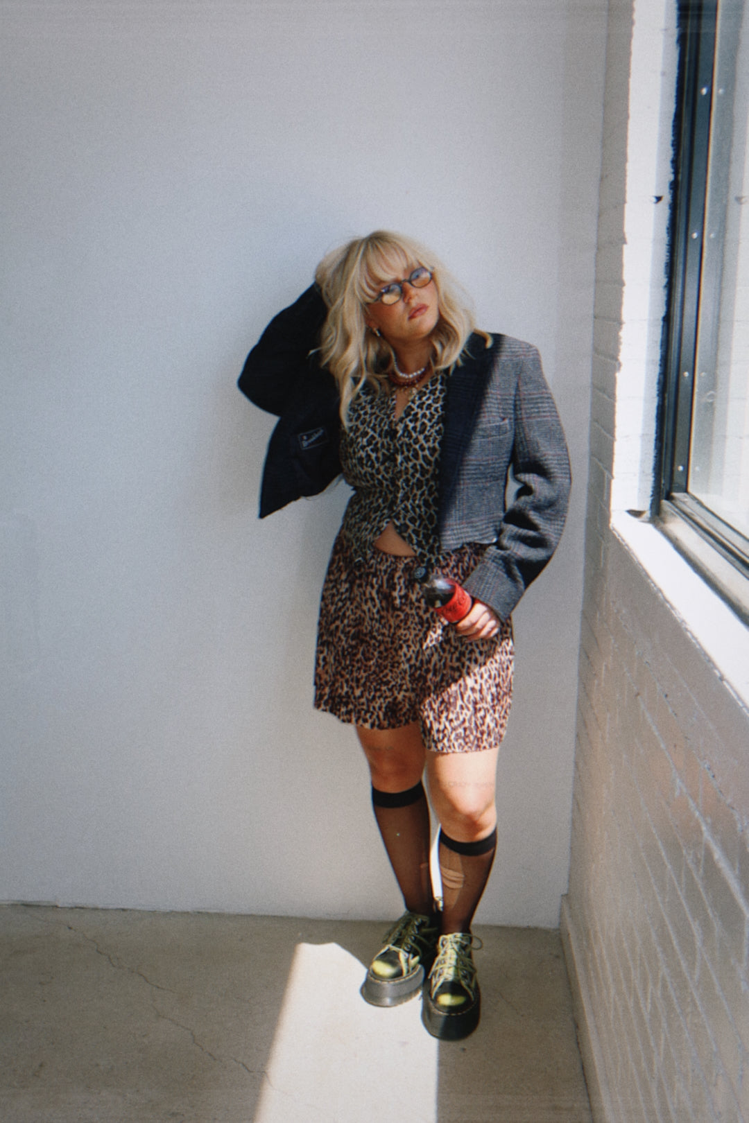 Case Study Cropped Blazer
