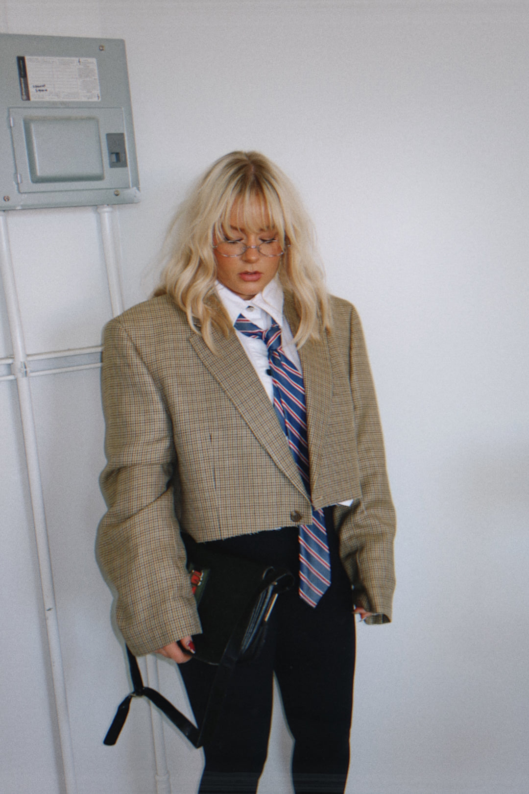 Dean's List Dropout Cropped Blazer