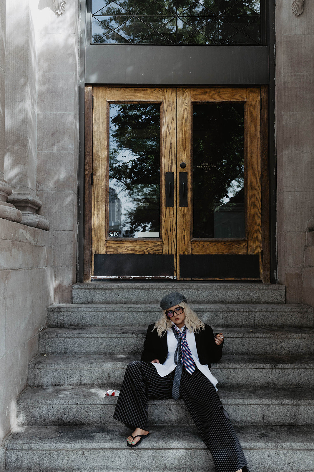 Smoke & Ledger Cropped Blazer