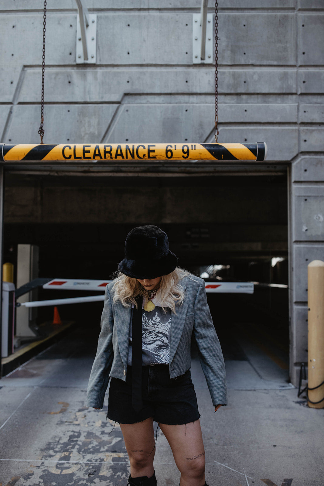 Under Ash Skies Cropped Blazer