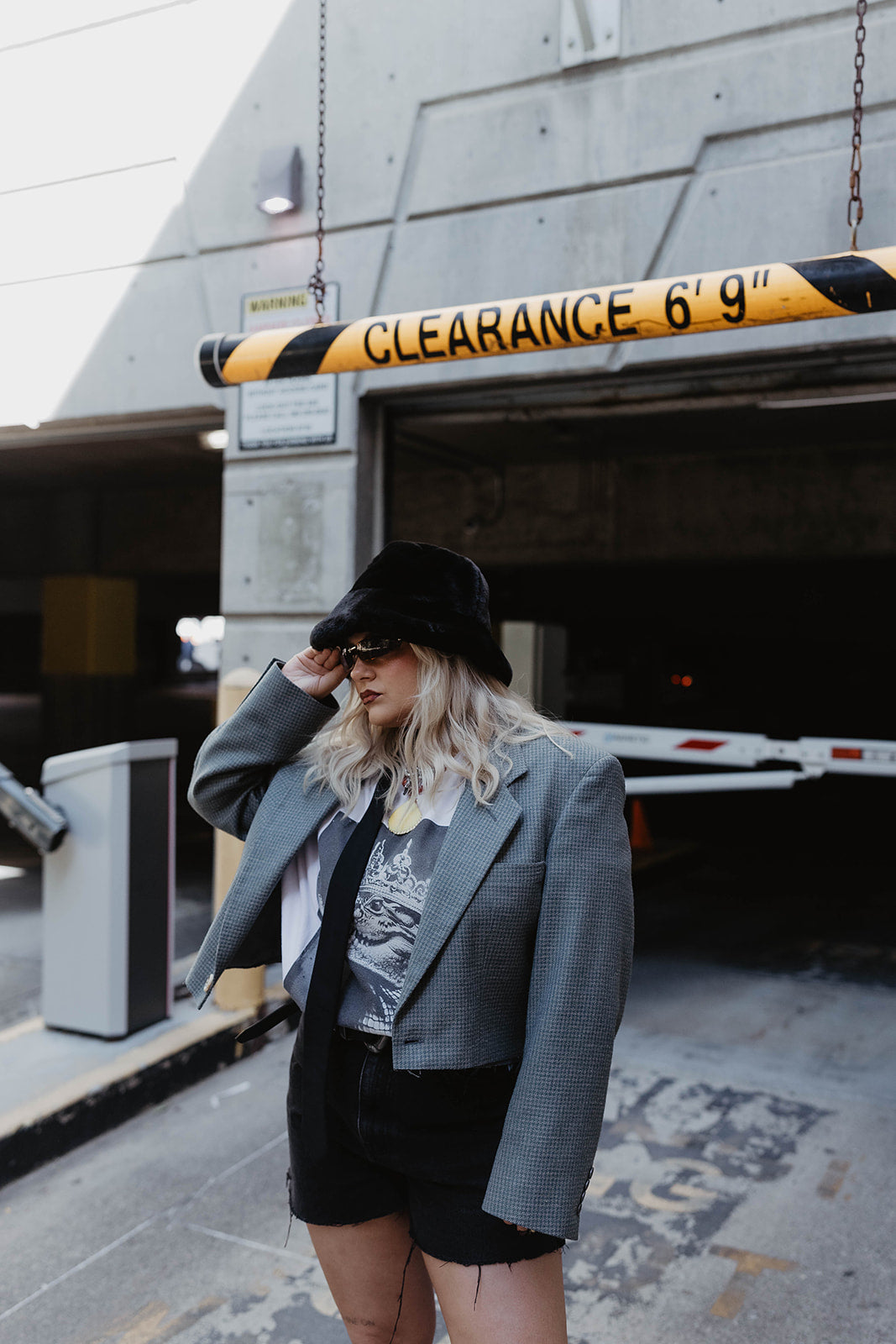 Under Ash Skies Cropped Blazer