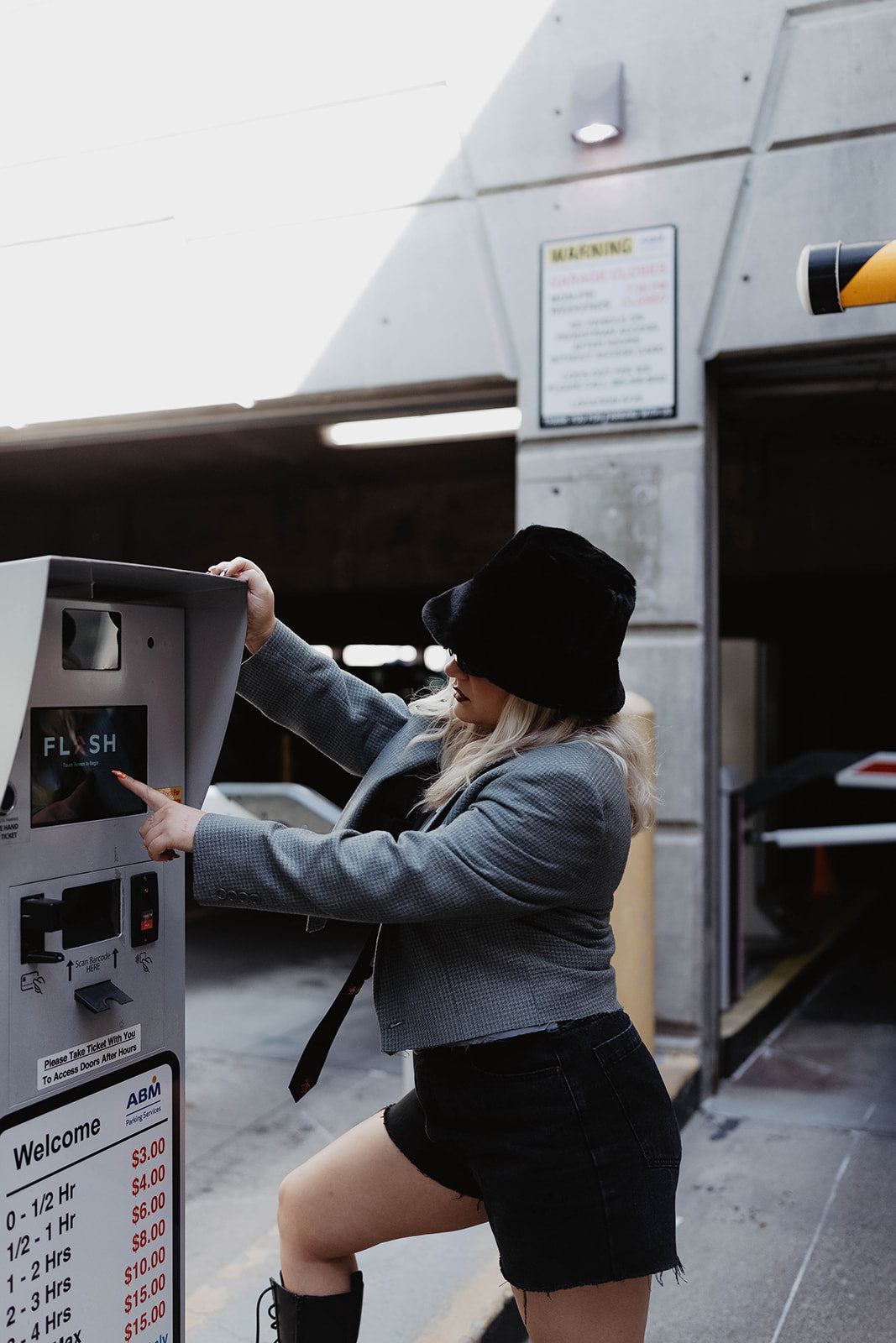 Under Ash Skies Cropped Blazer