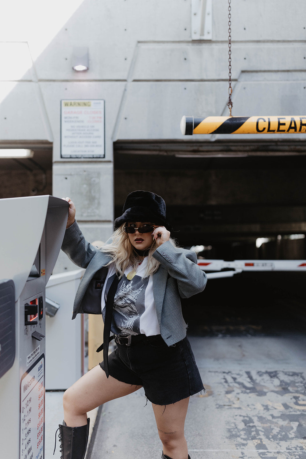 Under Ash Skies Cropped Blazer