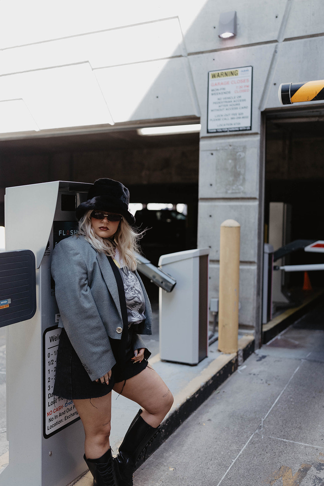 Under Ash Skies Cropped Blazer