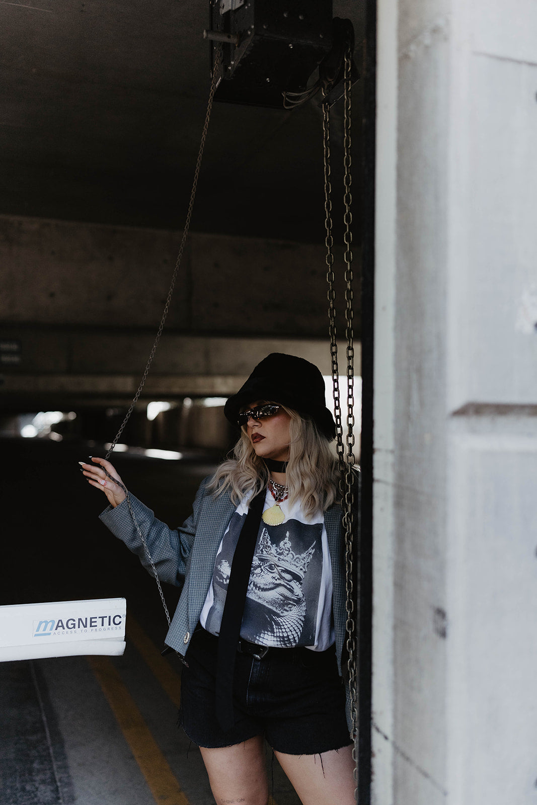 Under Ash Skies Cropped Blazer