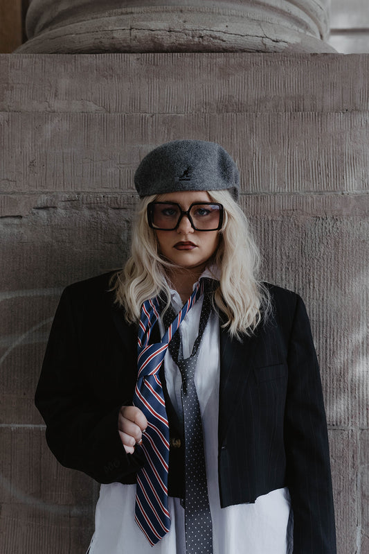 Smoke & Ledger Cropped Blazer