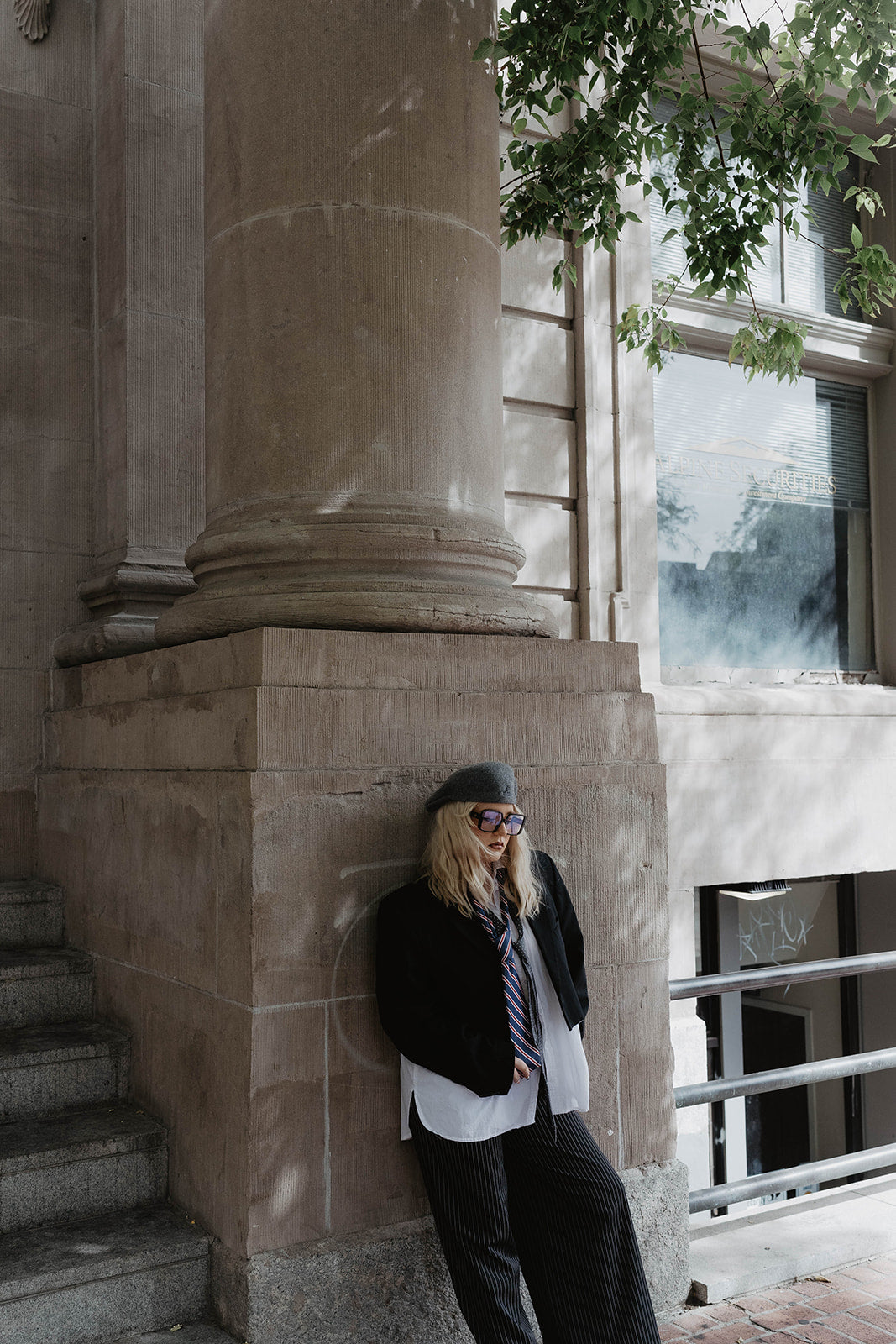 Smoke & Ledger Cropped Blazer