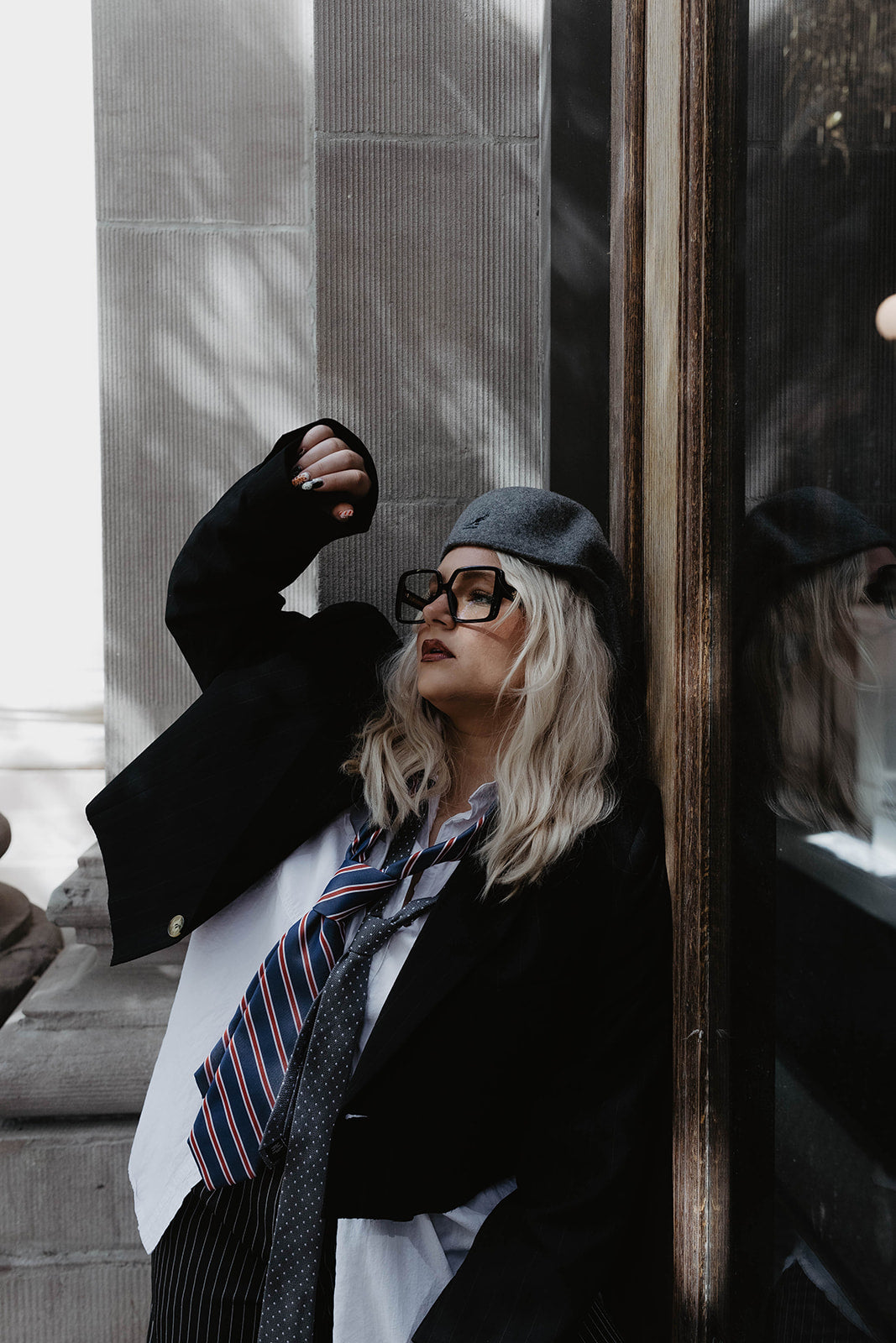 Smoke & Ledger Cropped Blazer