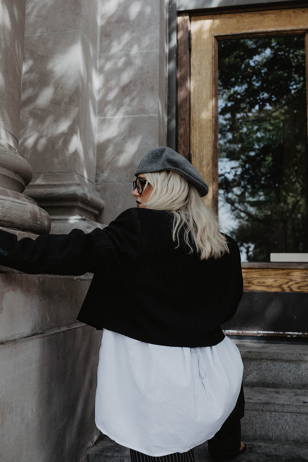 Smoke & Ledger Cropped Blazer