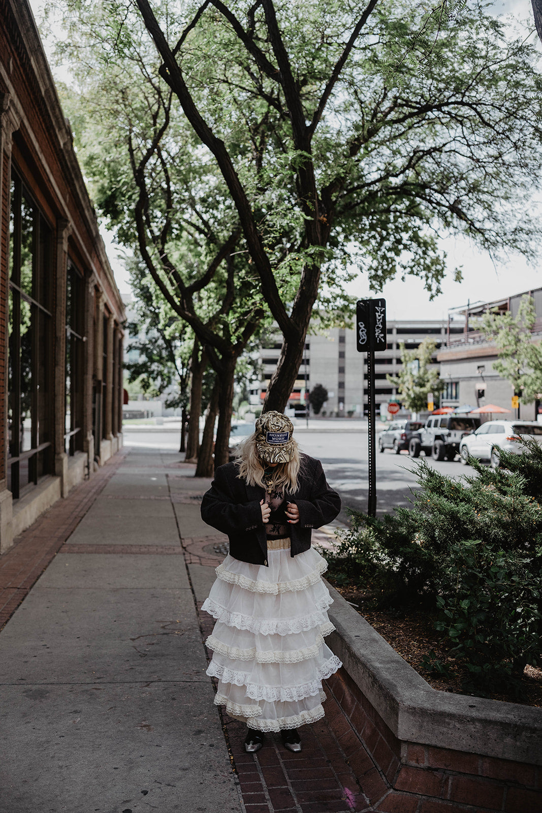 Soil & Sin Cropped Blazer