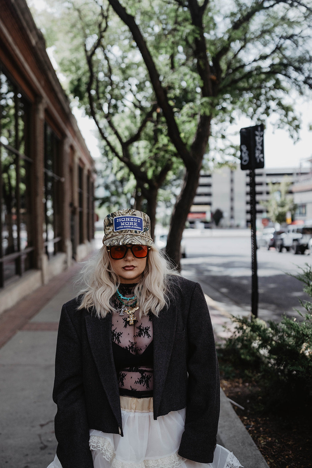 Soil & Sin Cropped Blazer