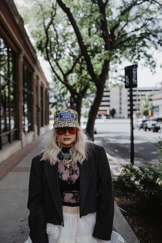 Soil & Sin Cropped Blazer