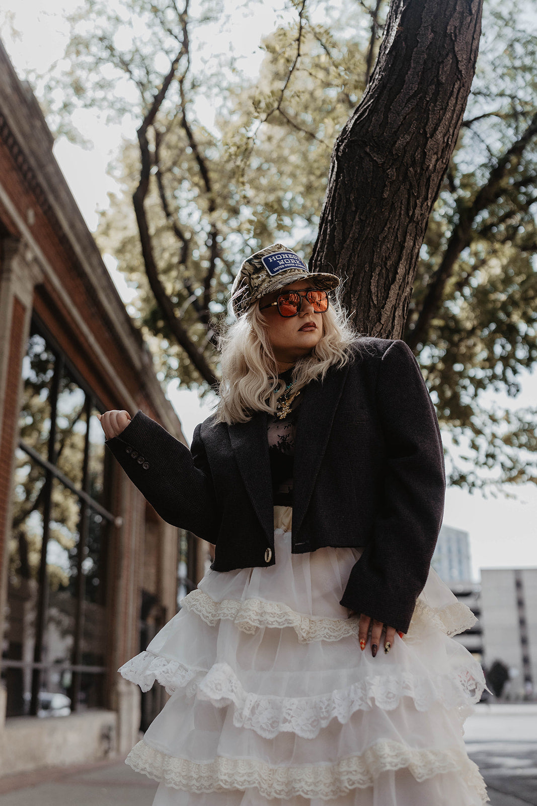 Soil & Sin Cropped Blazer