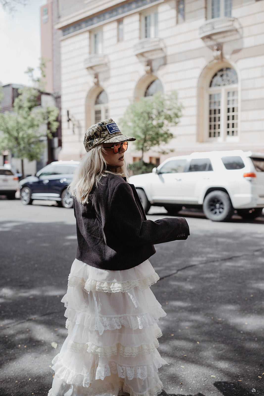 Soil & Sin Cropped Blazer