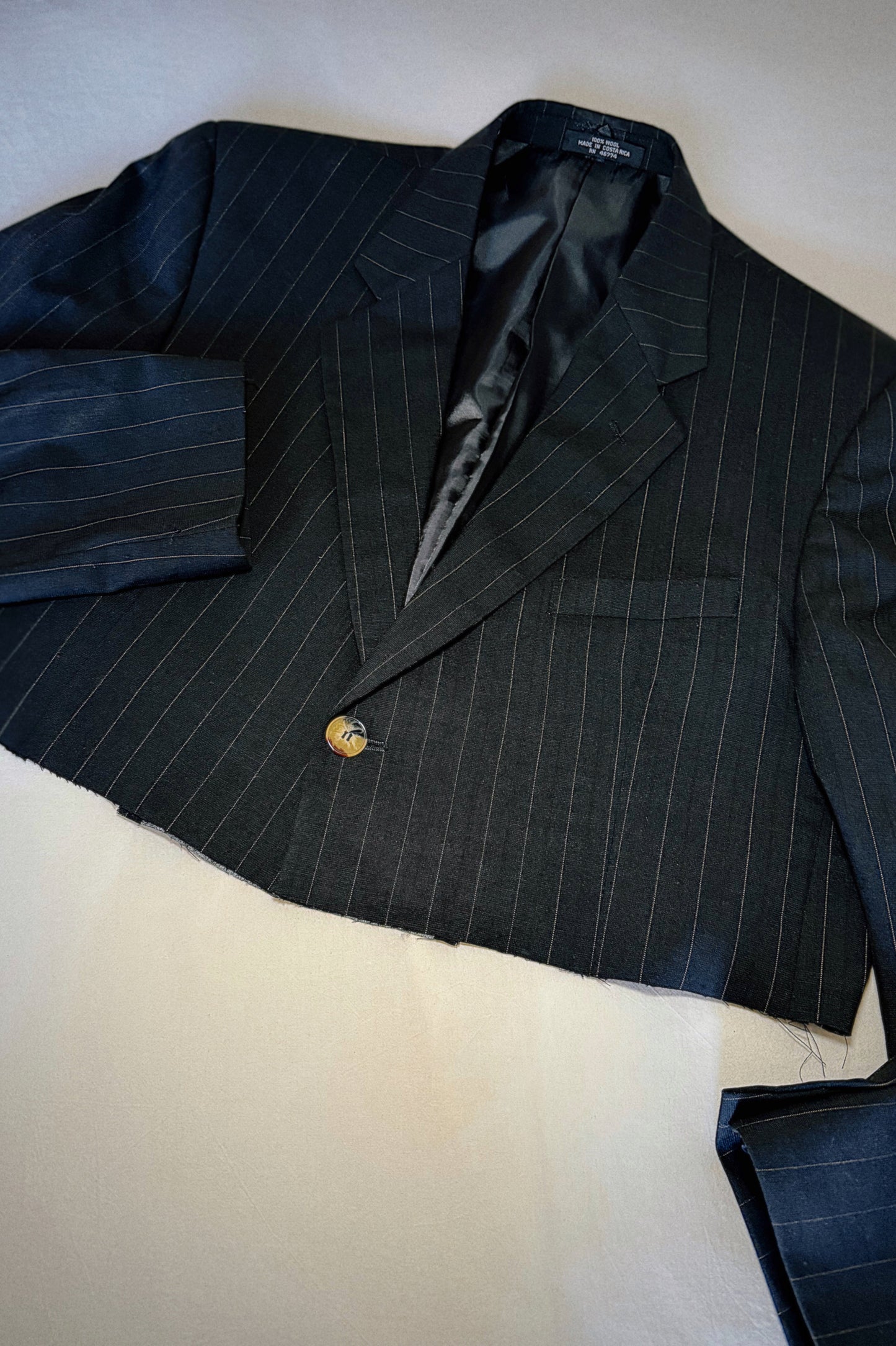 Smoke & Ledger Cropped Blazer