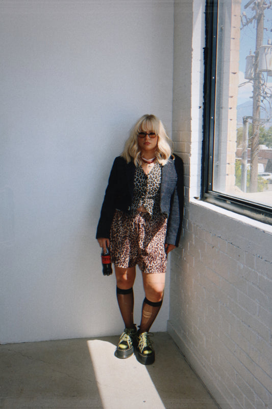Case Study Cropped Blazer