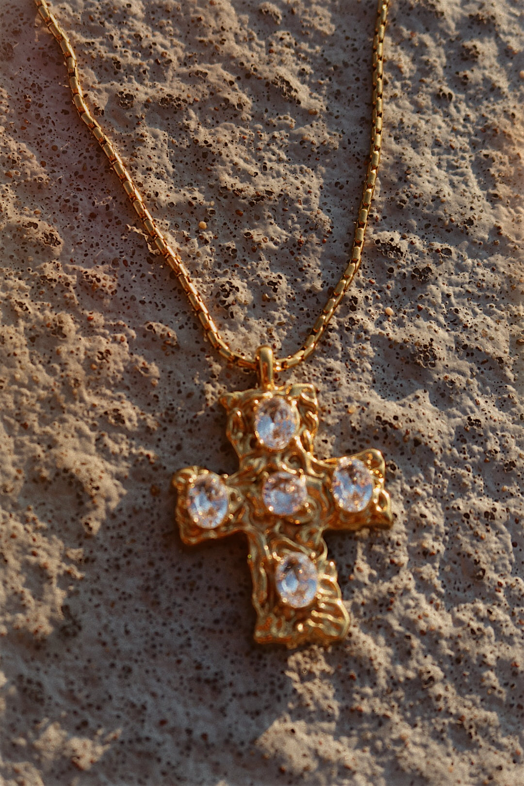 Cathedral Cross Necklace