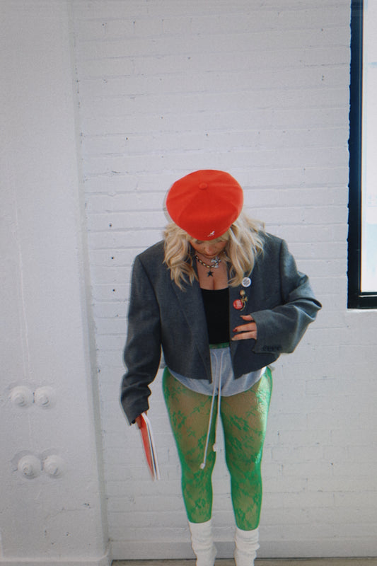 Exchange Student Cropped Blazer