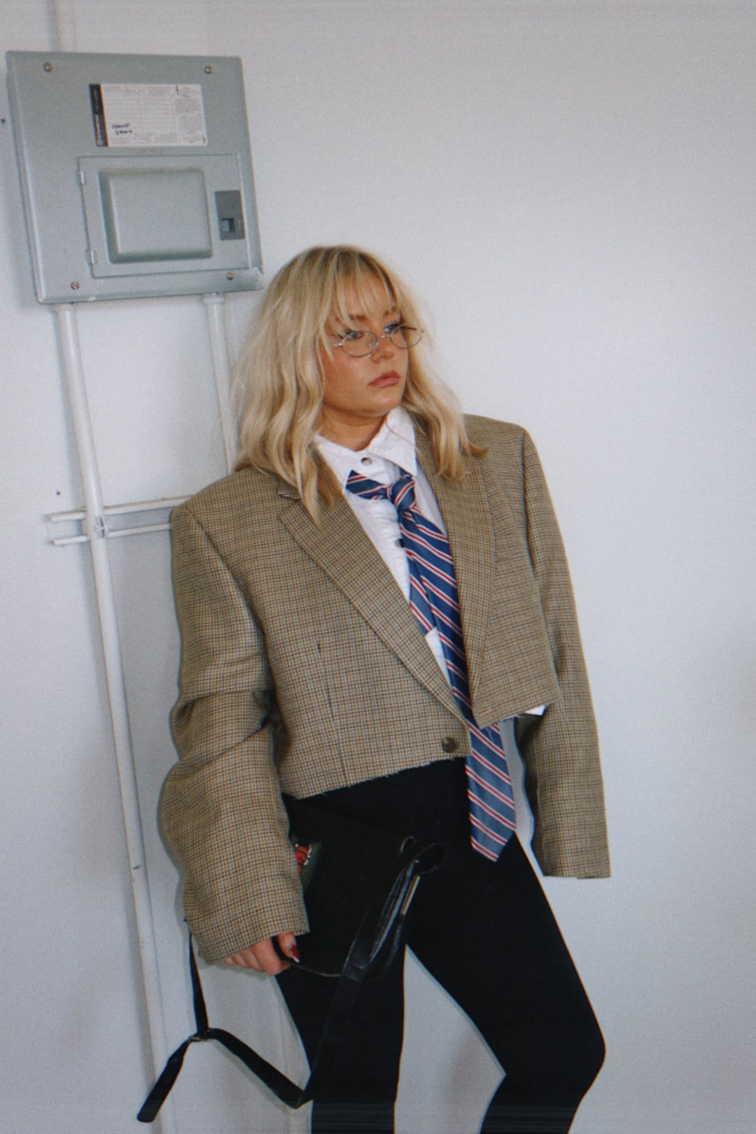 Dean's List Dropout Cropped Blazer